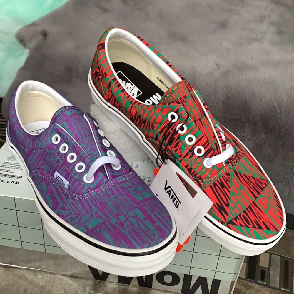 VANS WMNS ERA MOMA Falthringgold/Trwht Sneakers - Picture 7 of 16